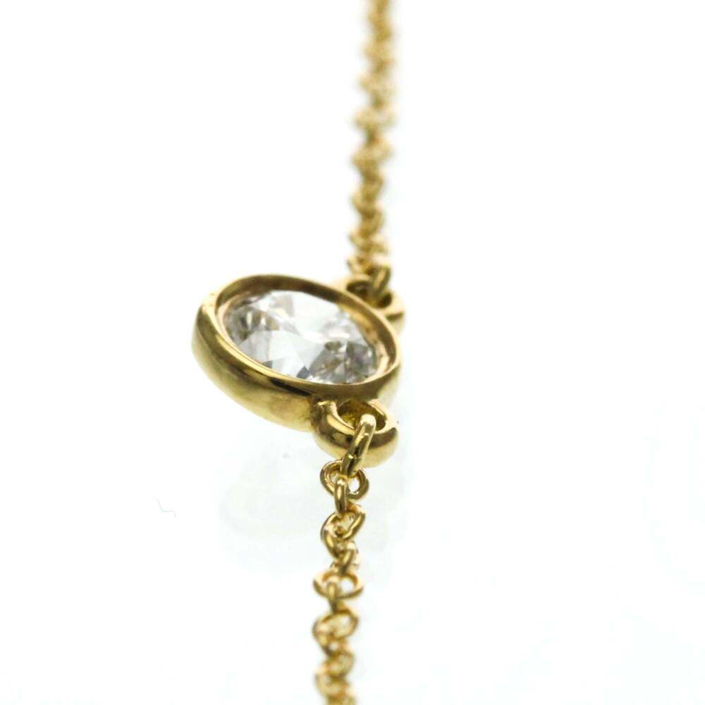 TIFFANY Authentic 18k Gold Diamond Necklace - Picture 12 of 15